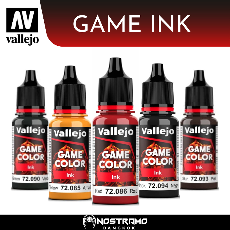 VALLEJO GAME INK สีอะคริลิค 18ml. Shopee Thailand