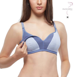 Wacoal Maternity Bra วาโก้ บราสำหรับคุณแม่หลังคลอด แบบไร้โครง รุ่น WM1091