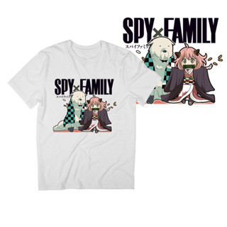 Spy X Family Frost Tee - เสื้อยืดแฟชั่นอนิเมะลายน่ารัก ผู้หญิงเสื้อผู้หญิงเสื้อขาว