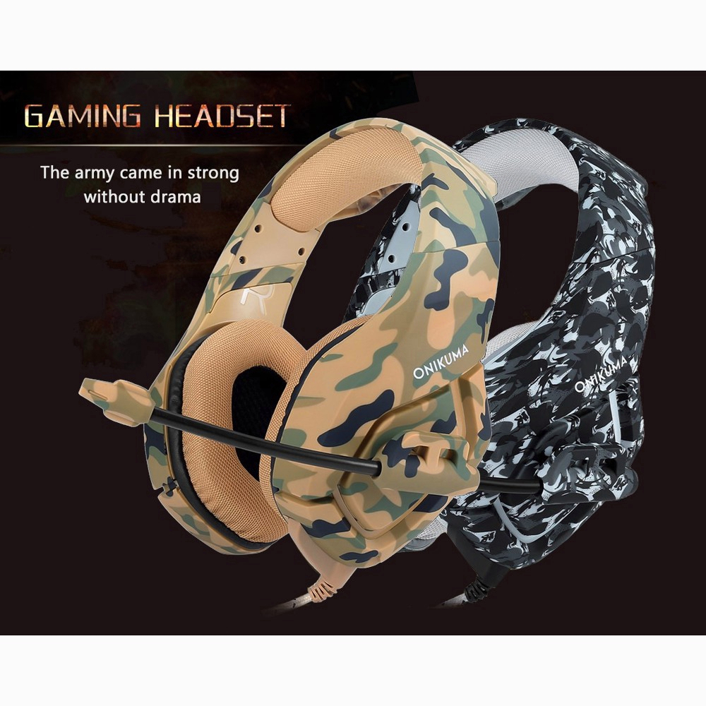 ภาพหน้าปกสินค้าONIKUMA K1B หูฟังเกมมิ่ง Gaming Headset หูฟังคอม หูฟังเกมมิ่ง หูฟัง ได้เหมาะสำหรับหูฟังเล่นเกมพ หูฟังเกมส์มิ่ง 7.1 จากร้าน hbxnzcc_007.th บน Shopee