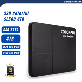 ภาพหน้าปกสินค้าCOLORFUL SSD รุ่น SL500 ขนาด 4TB (500/450 MB/s) รับประกัน 3 ปี โดย Devas IPASON ที่เกี่ยวข้อง