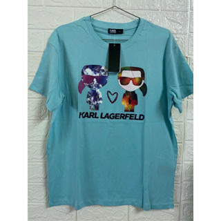 Karl Lagerfeld t-shirt Mint L รุ่นใหม่