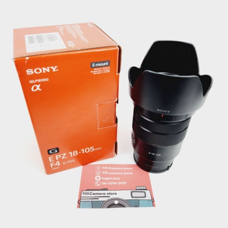 เลนส์-sony-e18-105-ครบกล่อง