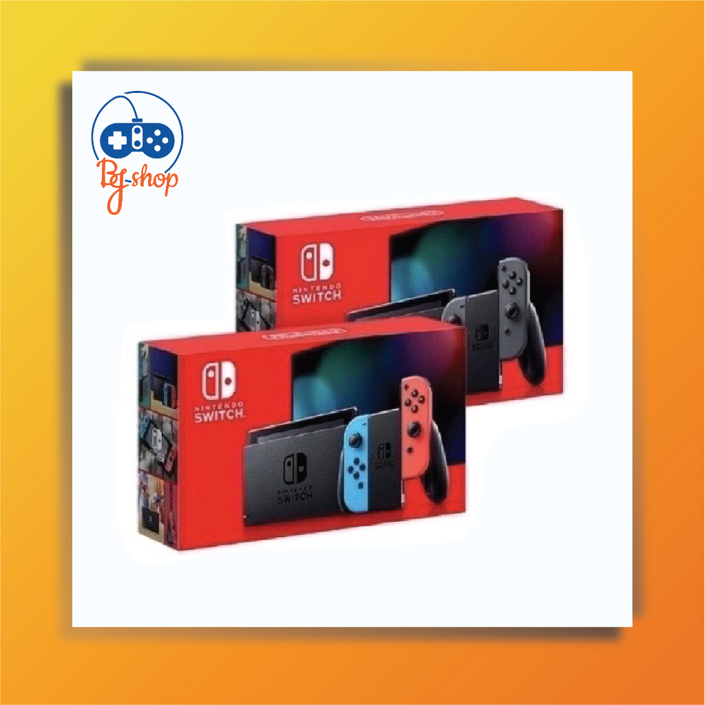 ภาพหน้าปกสินค้าสินค้าพร้อมส่ง (0% 10 เดือน) Nintendo Switch : Nintendo Switch Red Box(กล่องแดง)