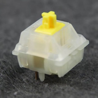 ภาพขนาดย่อของภาพหน้าปกสินค้าGateron Milky Yellow - KS-3 - 5 pin - Linear Switch Mechanical Keyboard จากร้าน pnkkey บน Shopee ภาพที่ 5