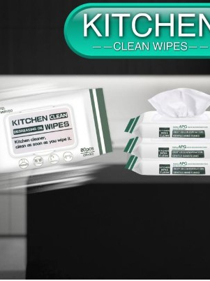 kitchen-clean-wipes-ผ้าเปียกเช็ดขจัดคราบเครื่องครัว-1-ห่อบรรจุ-80-แผ่น