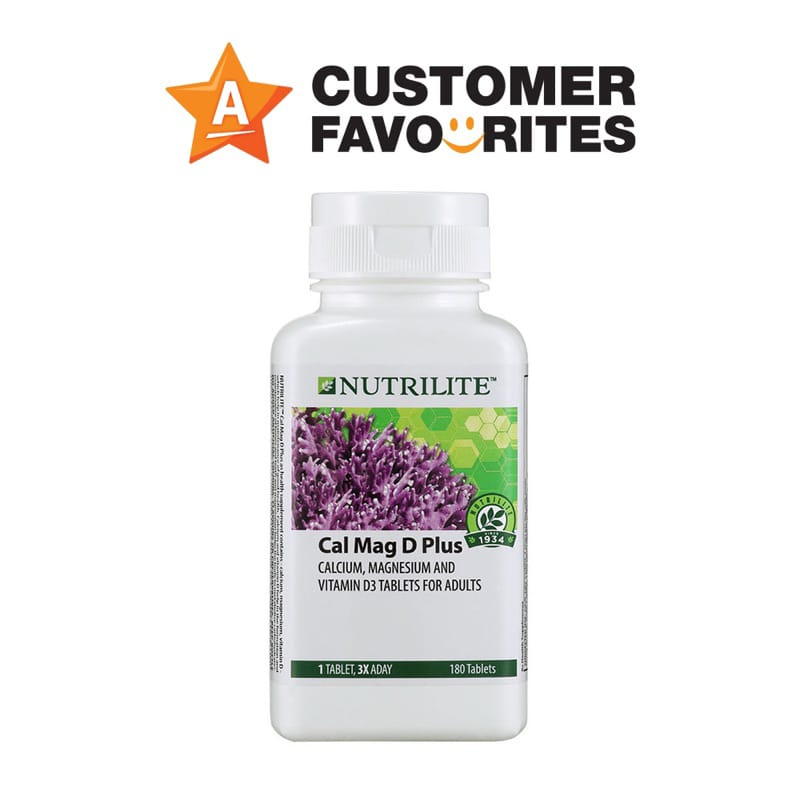 แคล แมก ดี นิวทริไลท์ - บรรจุ 180 เม็ด Nutrilite Cal Mag D Plus - 180 ...