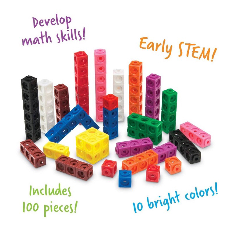 learning-resources-mathlink-builders-ตัวต่อลูกบาศก์-สอนบวก-ลบเลข