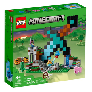 LEGO® Minecraft® 21244 The Sword Outpost - เลโก้ใหม่ ของแท้ 💯% กล่องสวย พร้อมส่ง