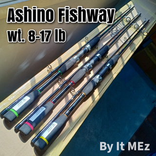 สินค้า ของแท้ ราคาถูก ❗❗ คันเบ็ดตกปลา คันสปิ๋ว Ashino Fishway Line wt. 8-17 lb เหมาะสำหรับ ตกปลาเกล็ด ตกสปิ๋ว Spinning