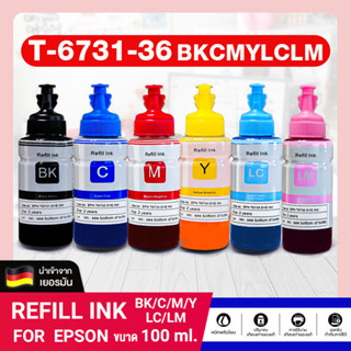 CFSHOP หมึกเติม Epson ink T673/T6731/T6732/T6733/T6734/T67345/T67346/T6731-6 BKCMY/LC/LM For Epson L800/L850