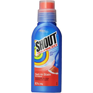 ผลิตภัณฑ์ขจัดคราบสกปรก Shout Advanced Ultra Concentrated Gel Brush 8.7oz.