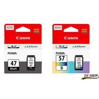 Canon PG-47 BLACK / CANON CL-57 COLOR / CANON CL-57 COLOR sOriginal