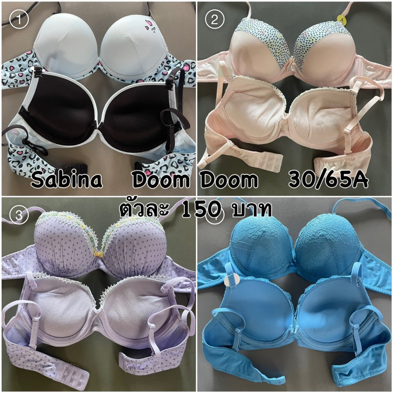 sabina-doomdoom-ราคาถูก-ไซด์30-65a-ของใหม่-สินค้าตัดป้ายเซลคะ