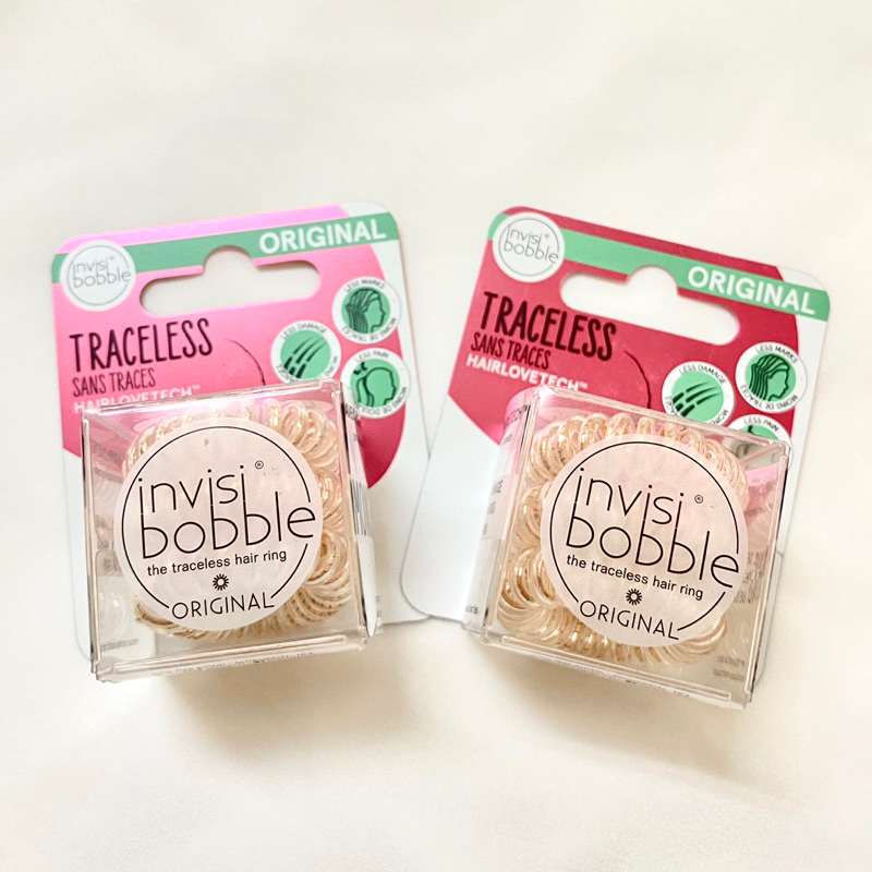 ถูกสุด-ยางรัดผม-invisibobble-ของแท้-100-แยกเส้นขาย-ราคาน่ารัก-คละสีได้