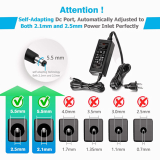 ภาพขนาดย่อของภาพหน้าปกสินค้าอะแดปเตอร์AC DC Adapter 12V 5A อะแดปเตอร์สายยาว 1 เมตร อะแดปเตอร์จ่ายไฟฟ้า หม้อแปลง 12โวล์ท5แอมป์ จากร้าน easybuy_mall บน Shopee ภาพที่ 3