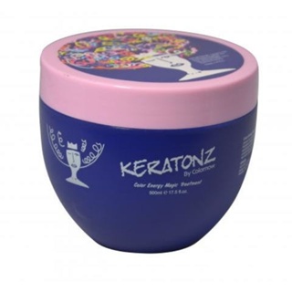 Keratonz Color Treatment Mark 500ml ทรีตเม้นท์สำหรับบำรุงผมที่แห้งเสียพร้อมเติมสีให้สวยสดใส ระบุสีก่อนสั่งนะคะ