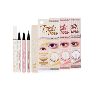 HF938 อายไลเนอร์ เขียนขอบตา Sivanna Colorful Party Pearl Eyeliner ซิวานน่า คัลเลอร์ฟูล พาร์ทที เพิร์ล