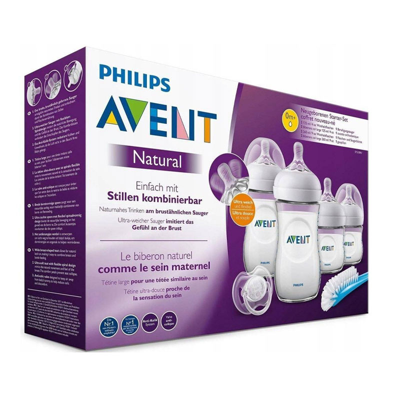 philips-เซ็ตขวดนมสำหรับเด็กแรกเกิด-natural