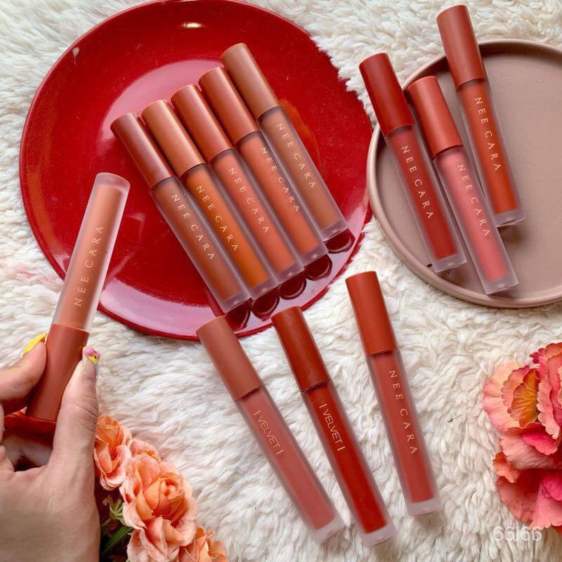 nee-cara-นีคาร่า-ลิปสติก-ลิปแมท-เวลเวท-เนื้อกำมะหยี่-n1961-velvet-matte-lip-glaze