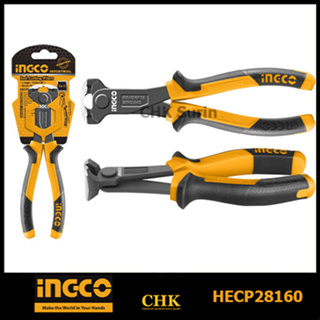 INGCO HECP28160 คีมผูกลวด 6 นิ้ว ( End Cutting Plier )