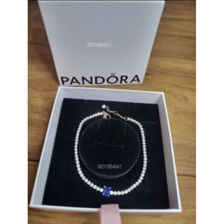 กำไล PANDORA แท้ ช็อปไทย+ใบเสร็จ  ขนาด 18 รุ่น Sparkling Pavé Tennis Bracelet