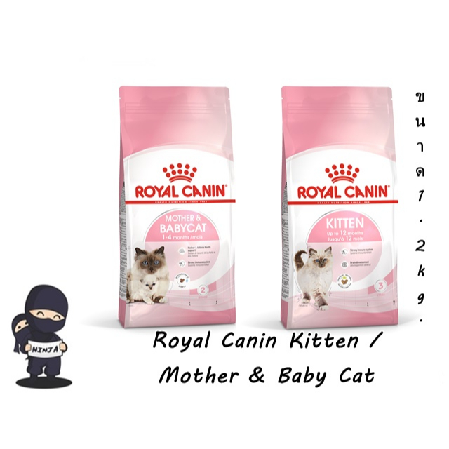 Royal Canin Mother & Babycat / Royal Canin Kitten ขนาด 1.2 kg | Shopee ...