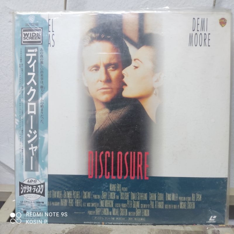 แผ่น-เลเซอร์ดิสก์-disclosure-ปี-1994-สภาพสวย-สำหรับสะสม-หนังดี-สินค้าดี-ไม่มีย้อมแมว