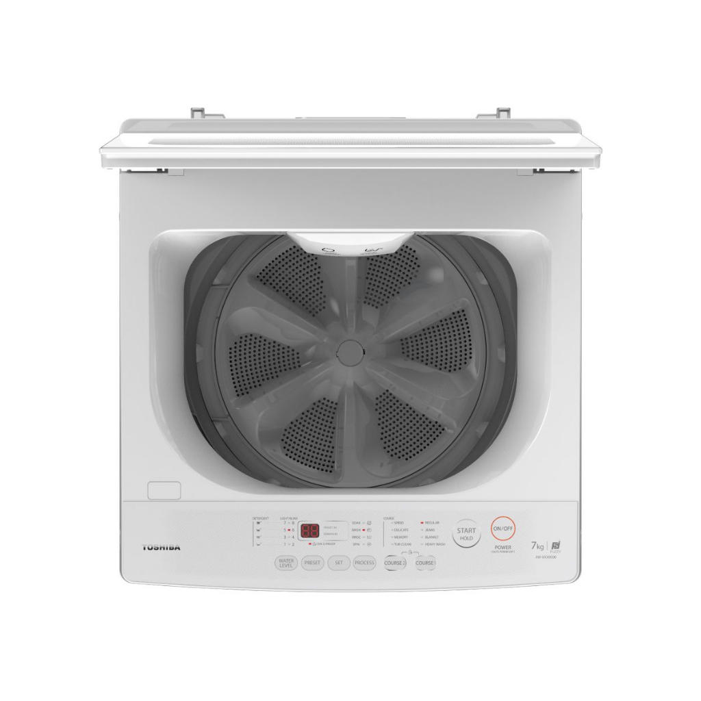ภาพสินค้าTOSHIBA เครื่องซักผ้า รุ่น AW-M901BT WW 8กก. พลังน้ำแรงสูงขจัดสิ่งสกปรกตกค้างในถังซัก จากร้าน unionkk บน Shopee ภาพที่ 2