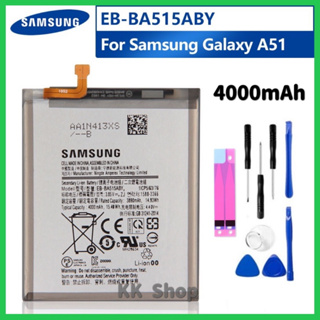 Samsung EB-BA515ABY Battery for Samsung Galaxy A51 A515 Battery แบตsamsung a51 แบตเตอรี่ แท้ Samsung Galaxy A51 battery