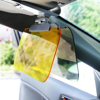 แว่นตารถยนต์ 2 ใน 1 Day Sun Visor ป้องกันแสงสะท้อนสำหรับการขับขี่ Universal กระจกหน้ารถขยายสำหรับแว่นตาขับรถ