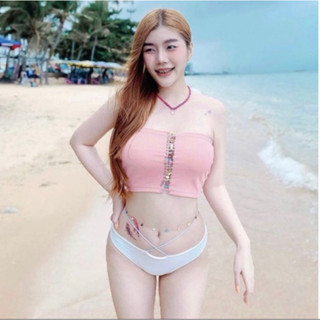 👙 พร้อมส่ง‼️ บิกินี่สายฝอ🔥 BIKINI สายไขว้ แซ่บแบบเปรี้ยวเหยี่ยวราดมากแม่🔥🔥🧺