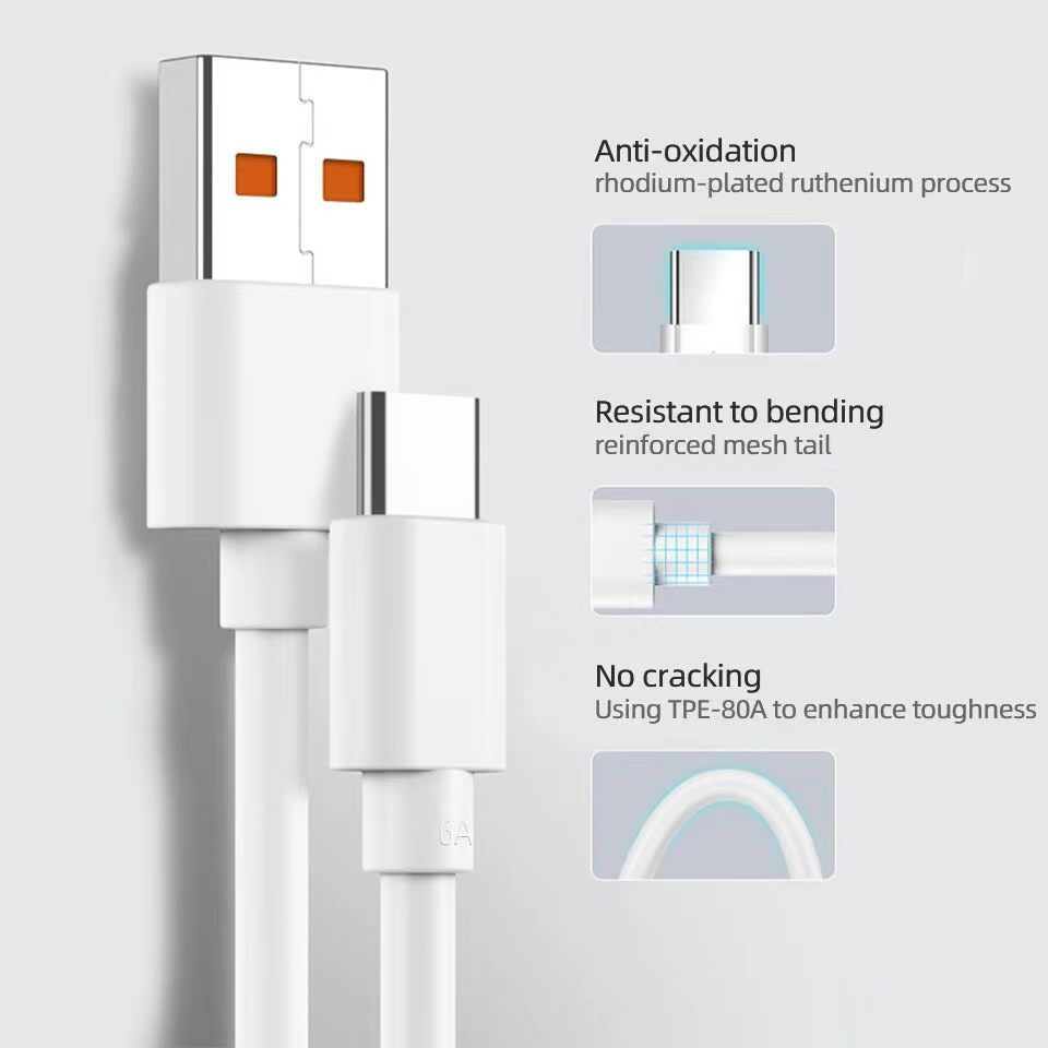 สายชาร์จ-66w-6a-สําหรับพอร์ตโทรศัพท์มือถือ-type-c-ทุกรุ่น-สายชาร์จข้อมูล-กระแสไฟสูง-ที่ทนทาน