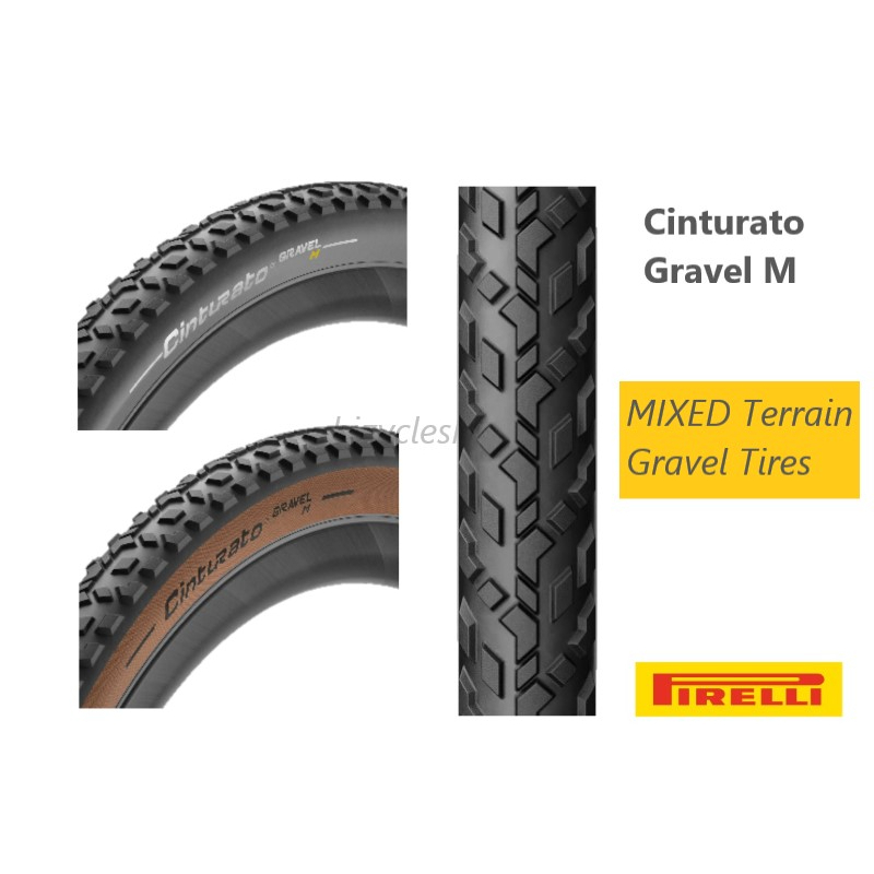 ล็อตใหม่-pirelli-cinturato-gravel-m-gravel-tubeless-tires-ยางเสือหมอบ-ยาง-gravel