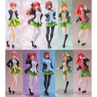 [ฟิกเกอร์แท้] Gotoubun no Hanayome ∬ - Ichika / Nino / Miku / Yotsuba / Itsuki - Seifuku ver. - Coreful Figure (Taito)