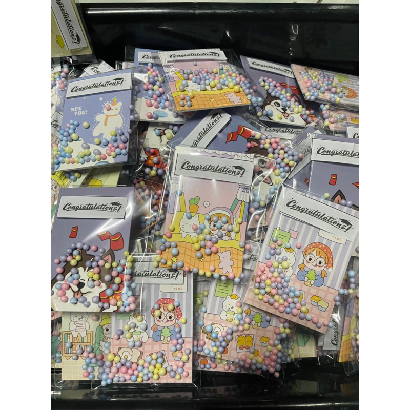 ของปัจฉิม-การ์ดสมุดน่ารักๆราคาถูก-10บาท