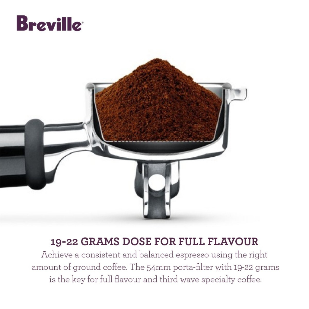 เครื่องชงกาแฟราคาพิเศษ-breville-รุ่น-bes878-สี-sea-salt