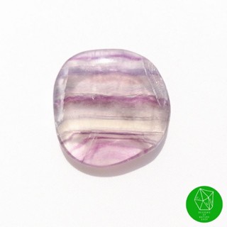 แร่ฟลูออไรต์​ขัดมัน (Fluorite Tumbled​)​