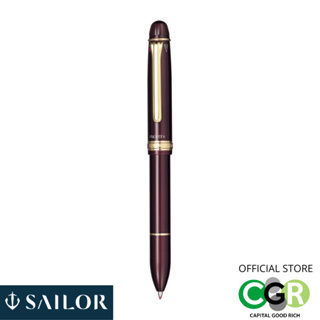ปากกา และดินสอกด 4 ระบบ SAILOR 4 Multi-functions pen RED # 16.0531.230
