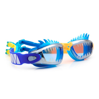 BLING2O แว่นตาว่ายน้ำเด็กยอดฮิตจากอเมริกา DRACO-BLUE DRAGON แว่นว่ายน้ำแฟชั่น ใส่สบาย ของใช้เด็กน่ารัก