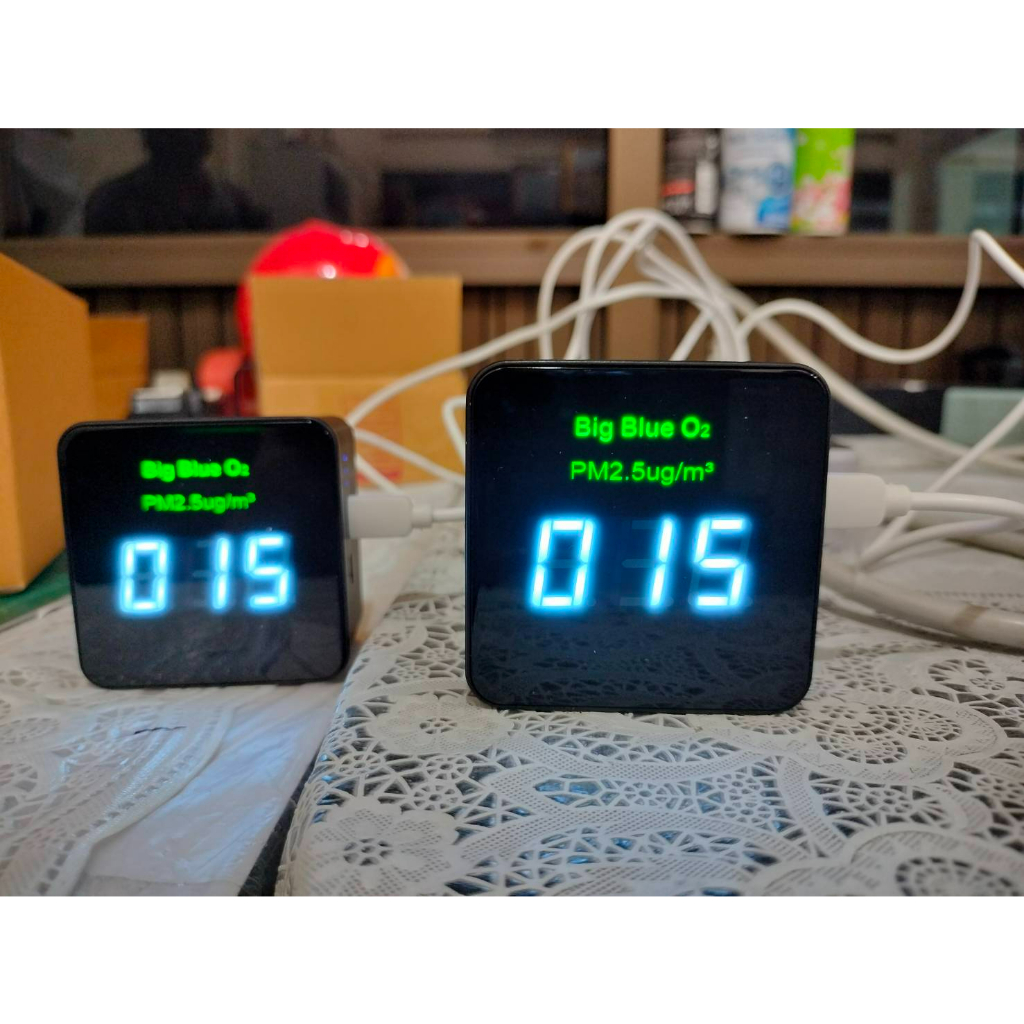 PM 2.5 เครื่องวัดฝุ่น PM 2.5 Big Blue O2 PM 2.5 Detector | Shopee Thailand