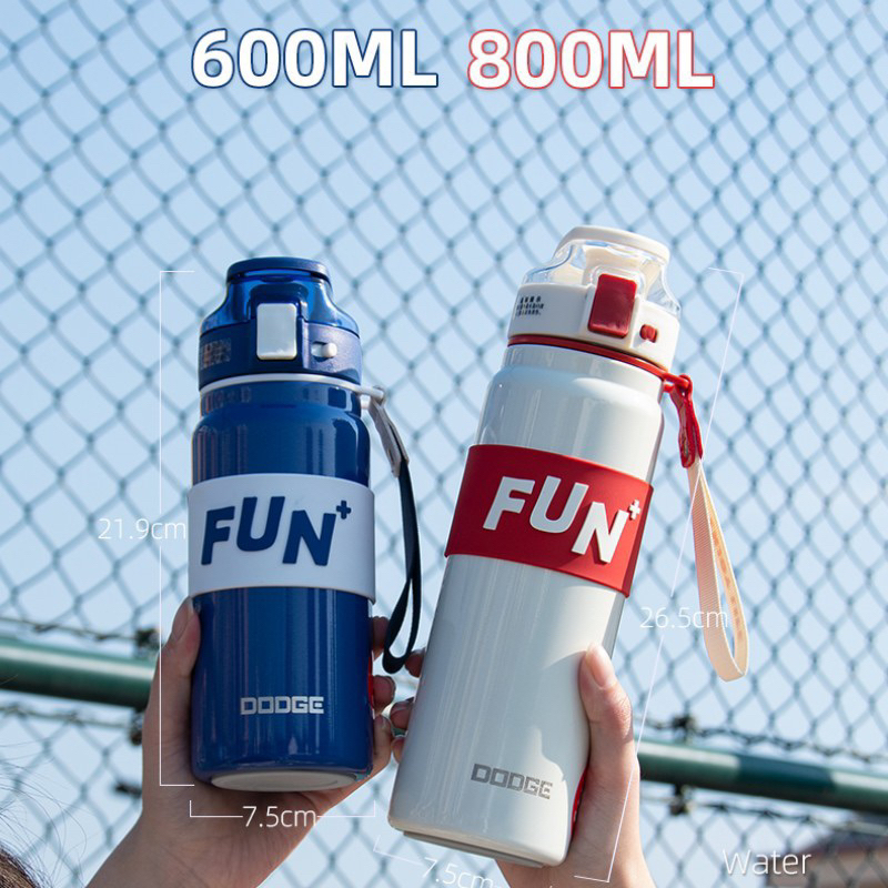 กระบอกน้ำเก็บอุณหภูมิร้อน-เย็น-ขนาดบรรจุ-600ml-dodge-fun