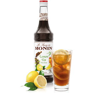 (WAFFLE) โมนิน ไซรัปชามะนาว บรรจุขวด 700 ml. MONIN TEA CONCENTRATE Lemon Tea Syrup น้ำเชื่อม MONIN Tea Concentrate