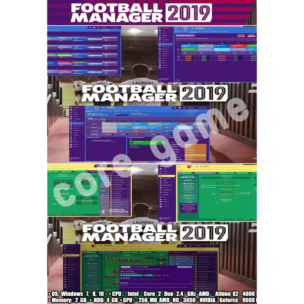 football-manager-2019-แผ่นและแฟลชไดร์ฟ-เกมส์-คอมพิวเตอร์-pc-และ-โน๊ตบุ๊ค