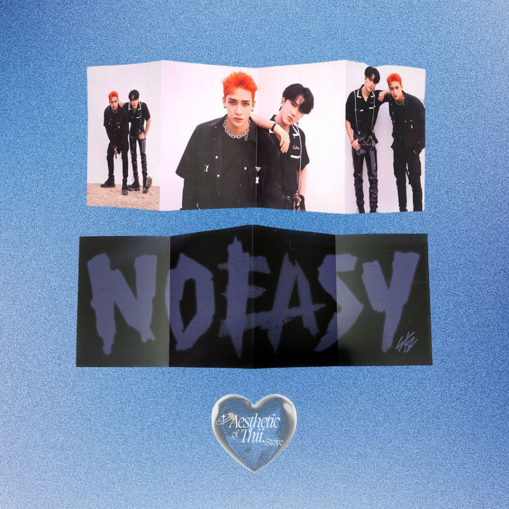 พร้อมส่ง-official-poster-stray-kids-noeasy-album