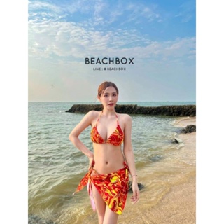 👙 ชุดว่ายน้ำแฟชั่น​ ชุดว่ายน้ำผู้หญิง​ 3 ชิ้น​ แถมฟรี!! ผ้าคลุมสีเดียวกับชุด​ MIDY SET​ #BS​099​  (พร้อมส่งในไทย)​