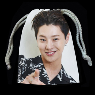 กระเป๋าผ้าแบบรูด ถุงผ้าแบบรูด กระเป๋าหูรูด ถุงหูรูด กระเป๋า โชซึงยอน Cho SeungYoun woodz วุดซ์ x1 เอ็กซ์วัน ศิลปินเกาหลี