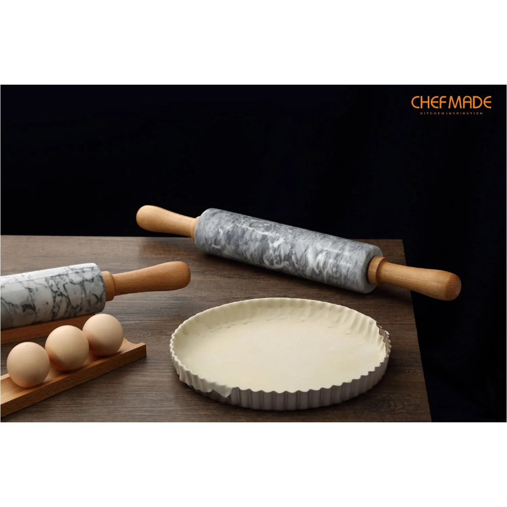 chefmade-ไม้นวดแป้ง-18-marble-rolling-pin-wk9159