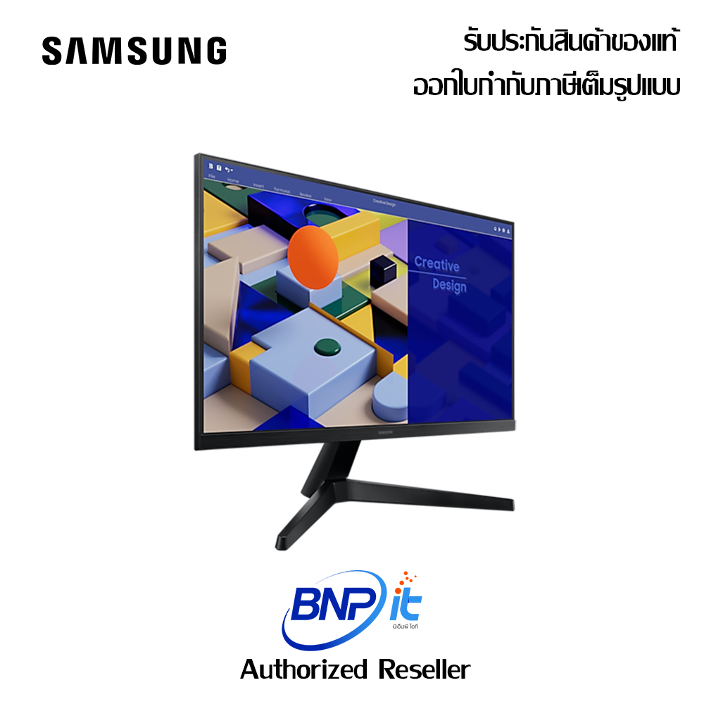 samsung-essential-monitor-s3-borderless-designed-size-27-inch-ls27c310eaexxt-inch-รับประกันสินค้า-3-ปี
