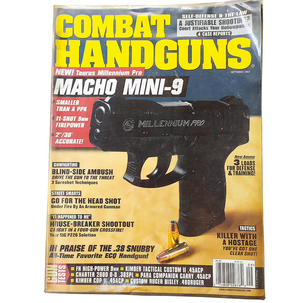 หนังสือ-นิตยสาร-magazine-มือสอง-combat-handgun-ปี-2023-สภาพเก่าเก็บ